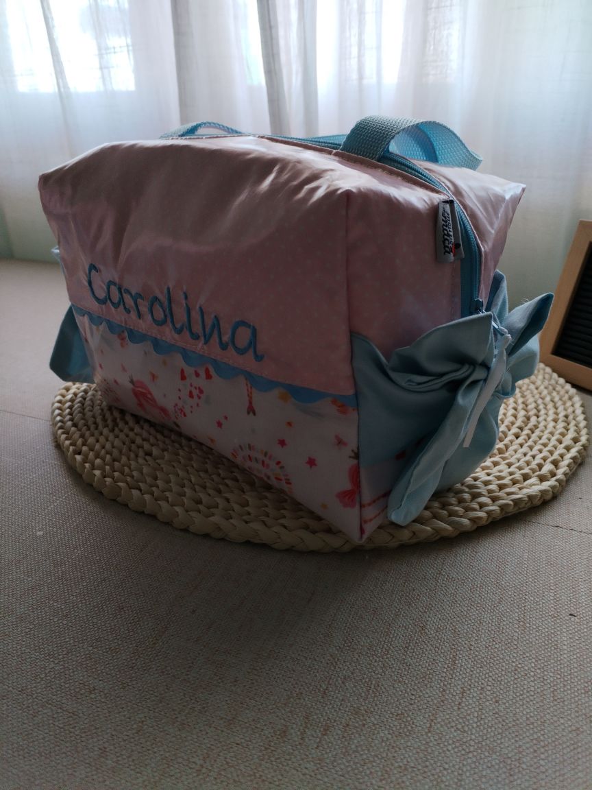 🍎 Lancheira plastificada personalizável - Meu Pé de Maçã