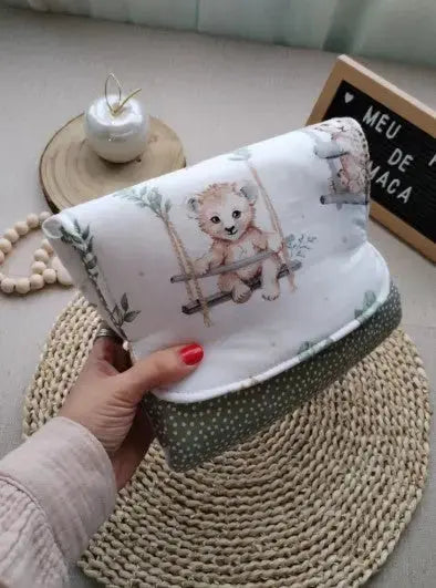 Muda Fraldas - Personalize com o tecido que mais gostar - Meu Pé de Maçã