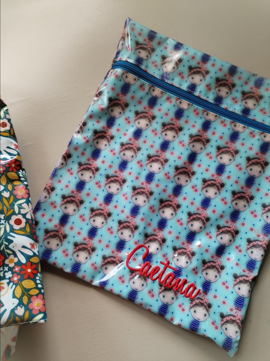 Saco Plastificado Multiusos Personalizado - Meu Pé de Maçã