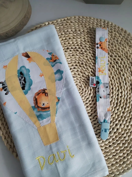 Fralda Balão de Ar Quente Meu Pé de Maçã