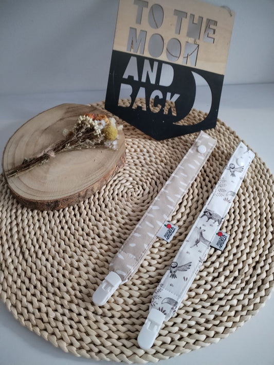 fita prende chupeta personalizada neutro