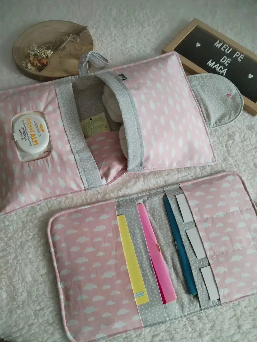Pack Pronto a Sair - Bolsa 3 em 1 e Porta Documentos Meu Pé de Maçã
