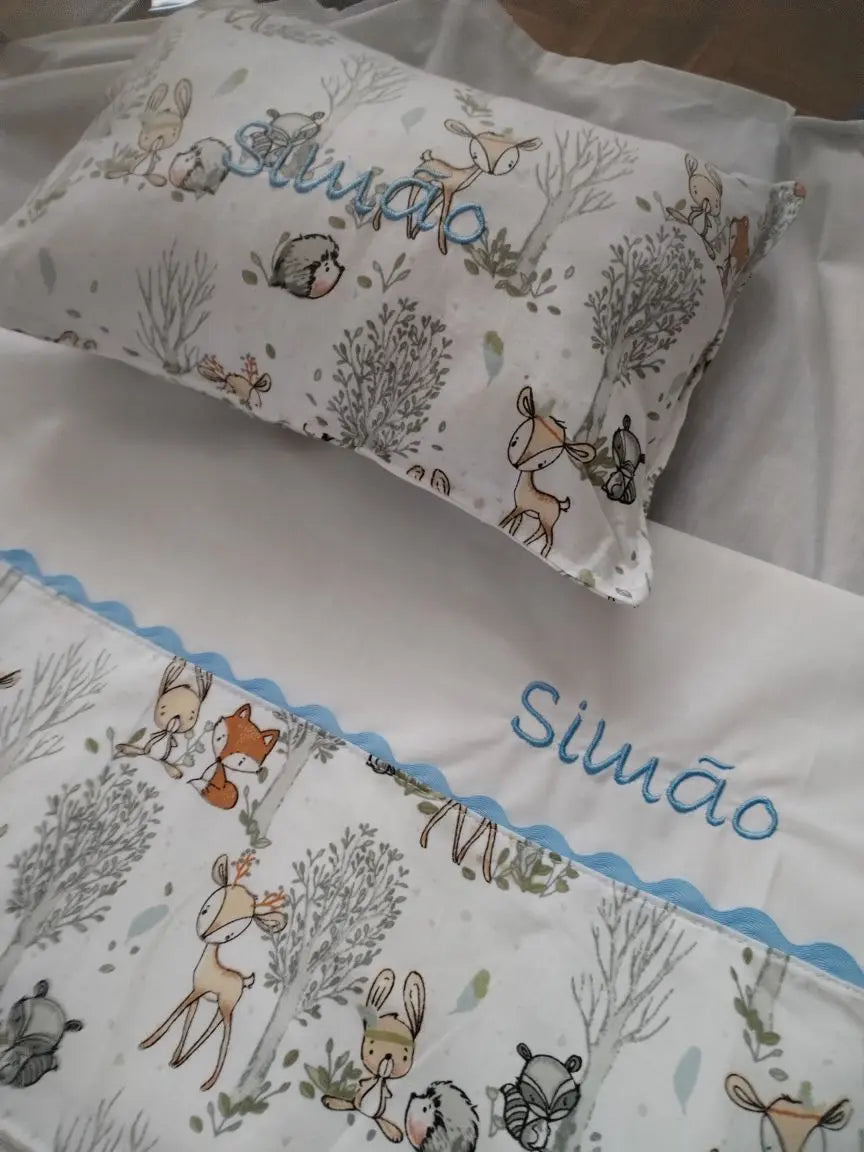 Lençóis de Catre Personalizados Meu Pé de Maçã