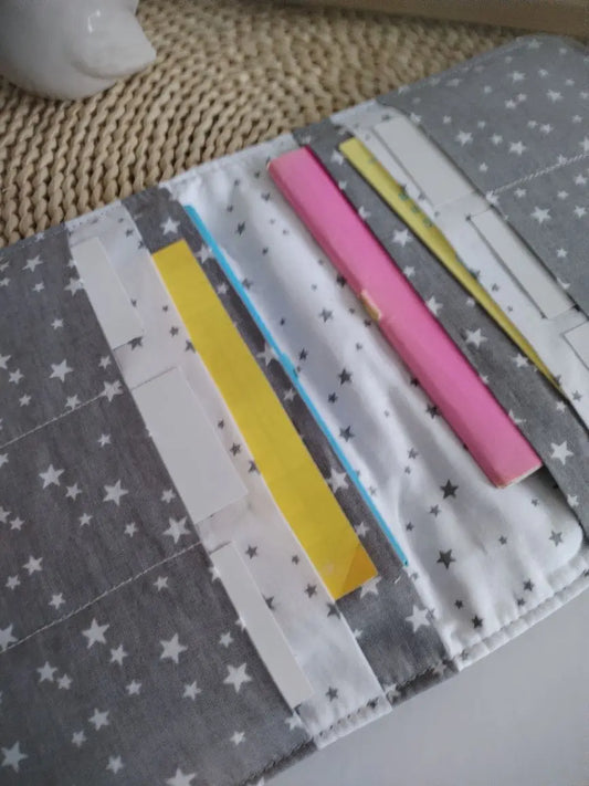 Atenção aos Detalhes - Porta Documentos Duplo para Irmãos - Personalizado Meu Pé de Maçã