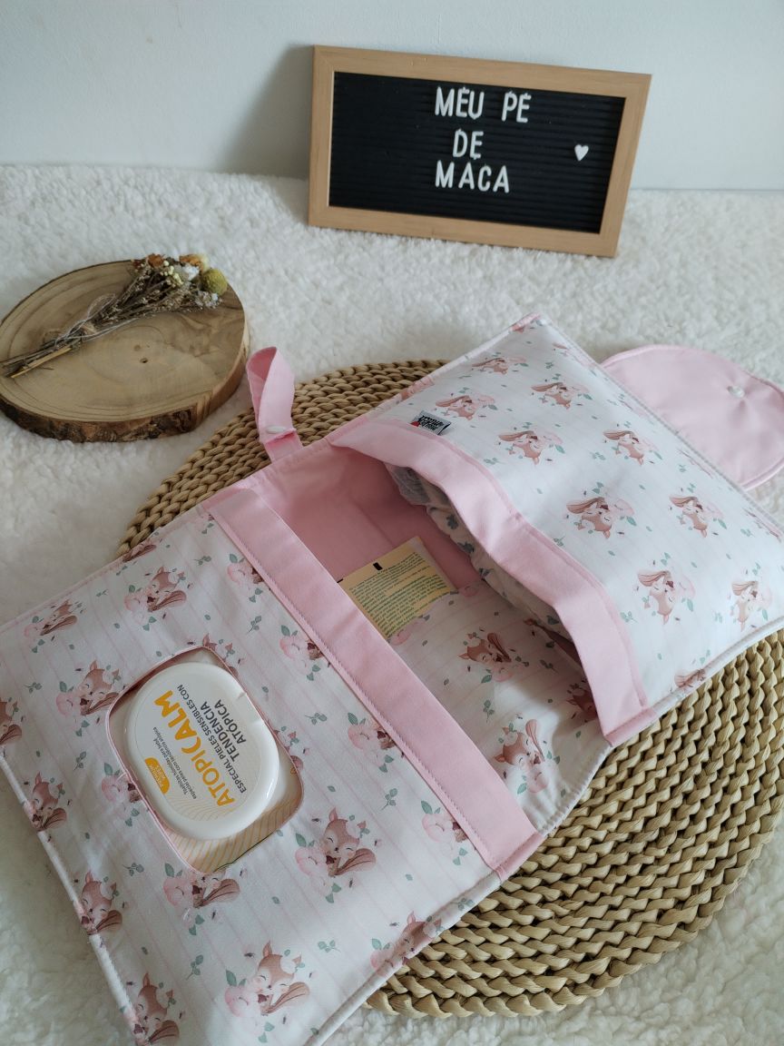 Bolsa Muda Fraldas 3 em 1 - Esquilinhos