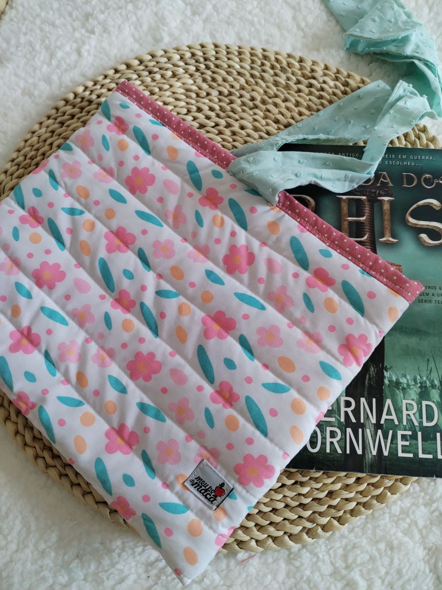 Book Sleeve / Bolsa para livro Floral