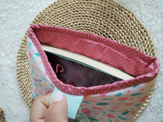 Book Sleeve / Bolsa para livro Floral