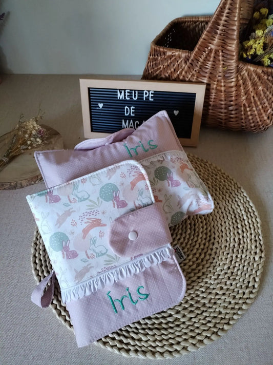 Pack Pronto a Sair - Bolsa 3 em 1 e Porta Documentos - Meu Pé de Maçã