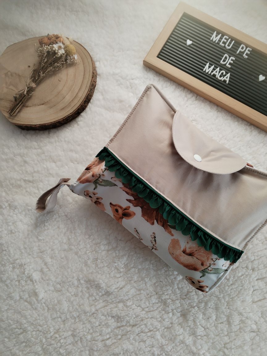 Bolsa 3 em 1 - Animais do Bosque - Meu Pé de Maçã