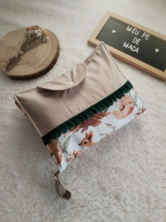Bolsa 3 em 1 - Animais do Bosque - Meu Pé de Maçã