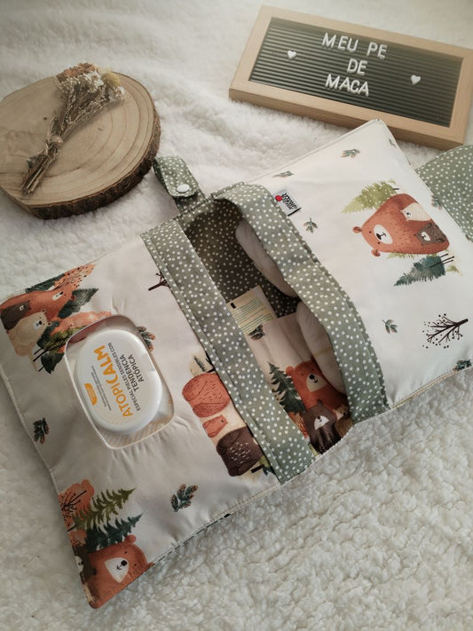 Bolsa 3 em 1 - Família de Ursos - Meu Pé de Maçã