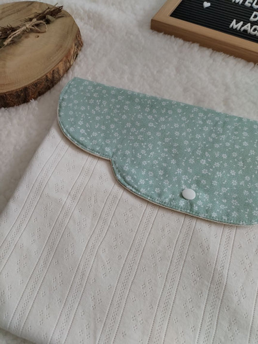 Bolsa Envelope - Primeira Roupinha - Floral - Meu Pé de Maçã