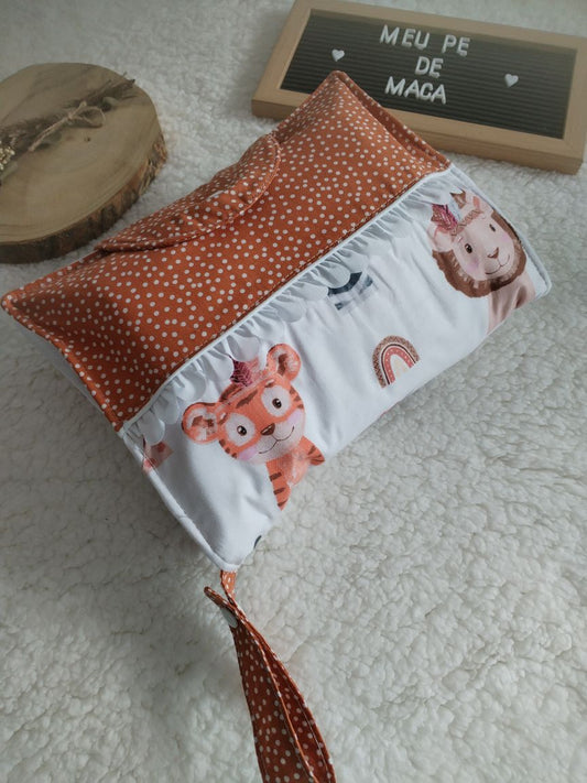 Bolsa 3 em 1 - Animais Arco Íris - Meu Pé de Maçã