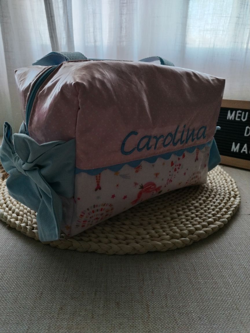 🍎 Lancheira plastificada personalizável - Meu Pé de Maçã