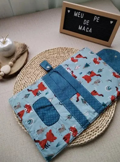 Bolsa 3 em 1 - Raposinhas - Meu Pé de Maçã