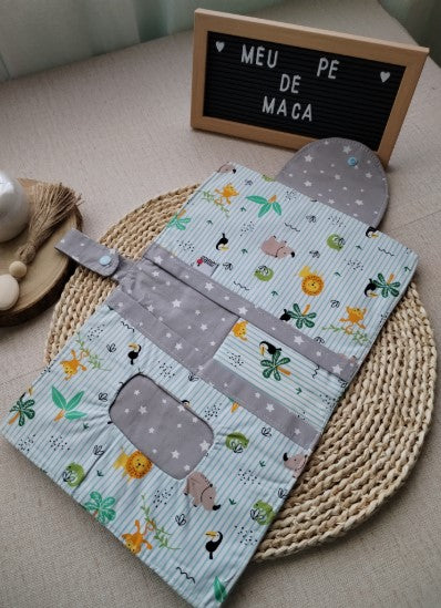 Atenção aos Detalhes - Bolsa 3 em 1 - Escolha o seu tecido preferido - Meu Pé de Maçã