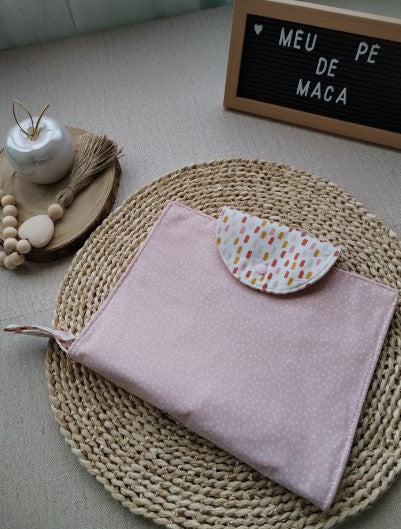 Atenção aos Detalhes - Bolsa 3 em 1 - Escolha o seu tecido preferido - Meu Pé de Maçã