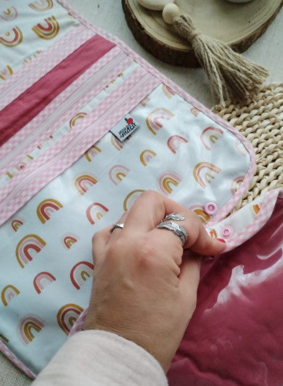 Bolsa tudo em um - Arco Íris - Meu Pé de Maçã