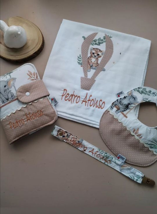 Fralda Balão de Ar Quente - Meu Pé de Maçã