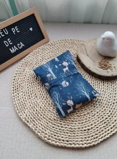 Almofadinha anti-cólicas para bebé - Almofada de Sementes - Personalizada - Meu Pé de Maçã