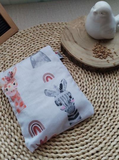Almofadinha anti-cólicas para bebé - Almofada de Sementes - Personalizada - Meu Pé de Maçã