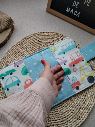 Porta Documentos Carrinhos - Meu Pé de Maçã