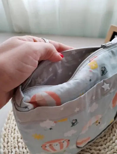 Atenção aos Detalhes - Bolsa Organizadora - Personalize a sua bolsa - Meu Pé de Maçã