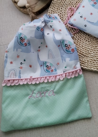 Saquinhos de tecido para a roupa do seu bebé - Escolha o Padrão - Meu Pé de Maçã