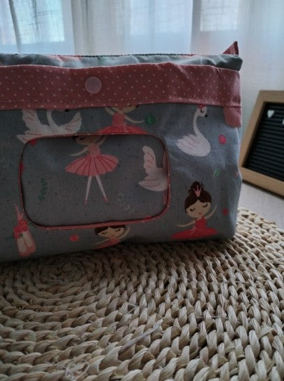 Bolsa Organizadora Bailarinas e Cisnes - Meu Pé de Maçã