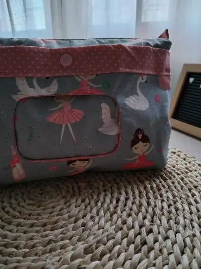 Bolsa Organizadora Bailarinas e Cisnes - Meu Pé de Maçã