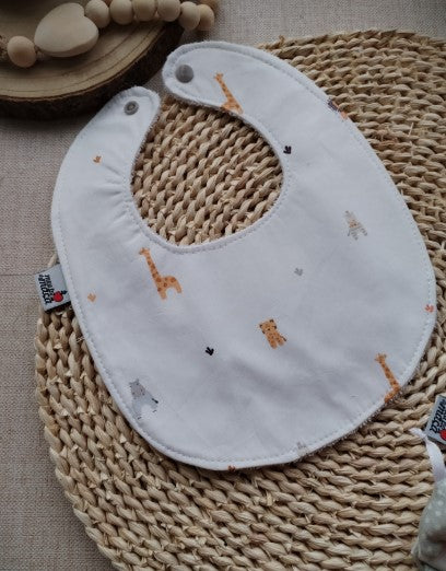 Conjunto Babete e Fita prende chupeta - Meu Pé de Maçã