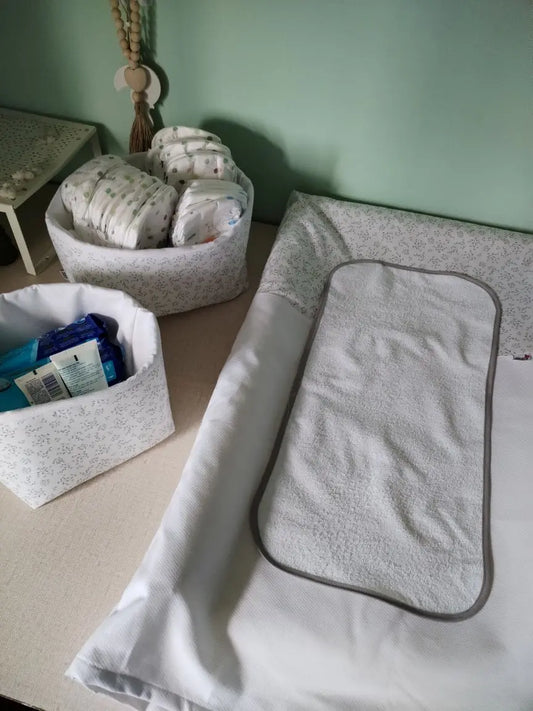 Capa Muda Fraldas - Meu Pé de Maçã