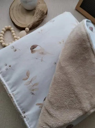 Mantinha Polar Passarinhos - Meu Pé de Maçã