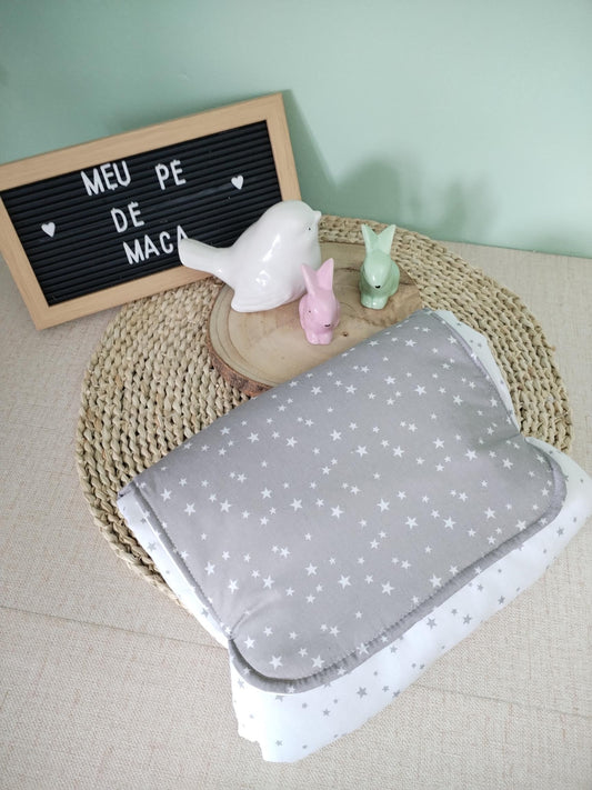 Muda Fraldas - Personalize com o tecido que mais gostar - Meu Pé de Maçã