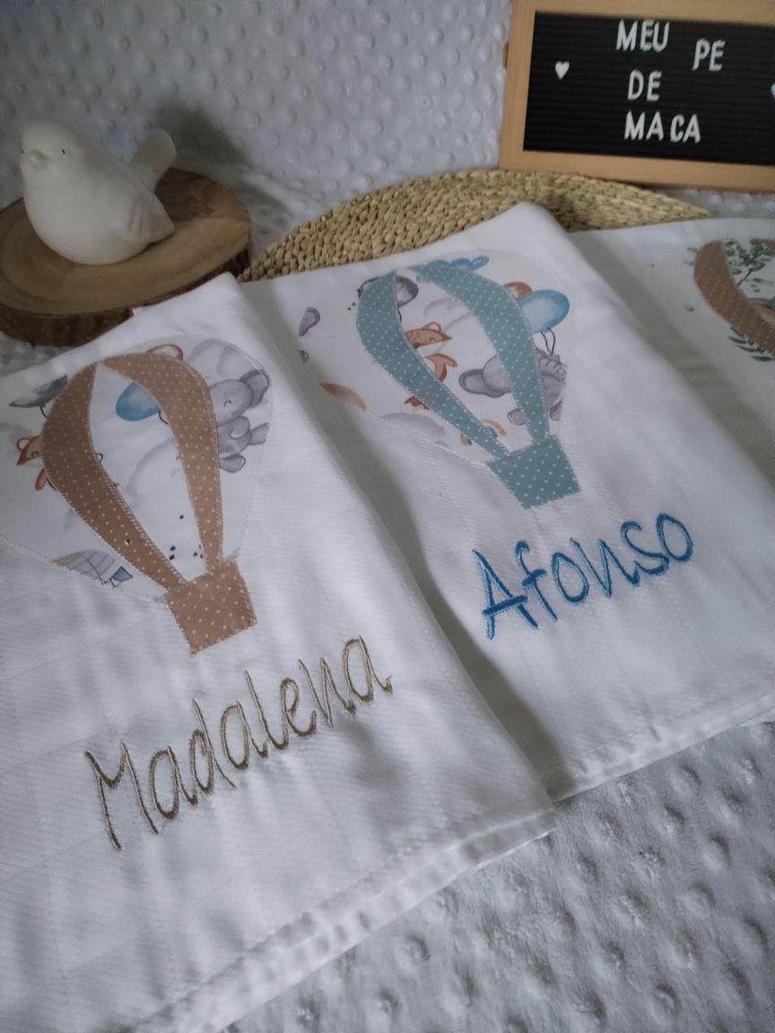 Fralda Balão de Ar Quente - Meu Pé de Maçã