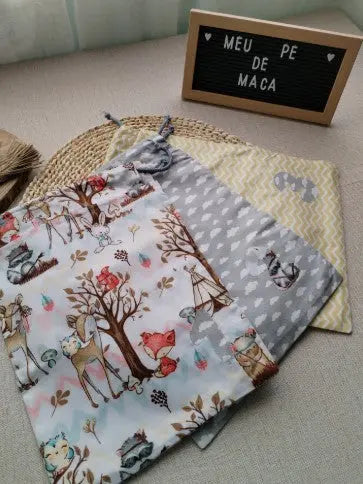 Conjunto sacos para a roupa do bebé - Meu Pé de Maçã