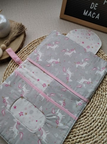 Conjunto Bolsa 3 em 1 e Porta Documentos - Meu Pé de Maçã