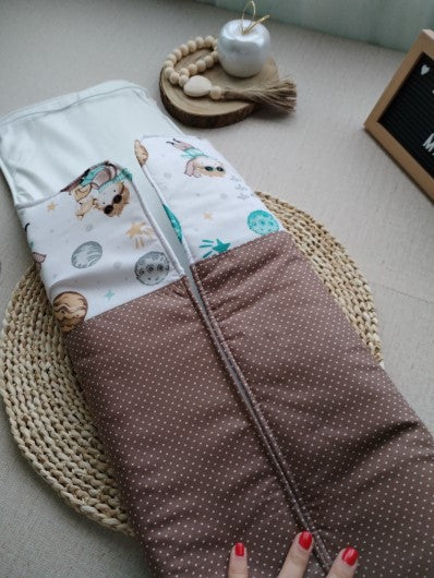 Bolsa para fraldas e toalhitas e Muda Fraldas - Principezinho - Meu Pé de Maçã 