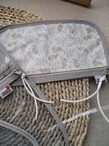 Conjunto de 3 saquinhos transparentes - Meu Pé de Maçã 