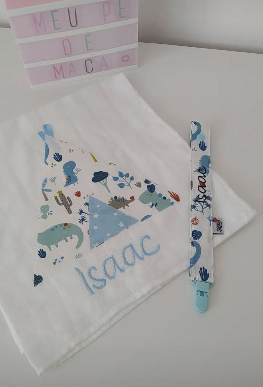 Fralda Personalizada Tenda - Meu Pé de Maçã 