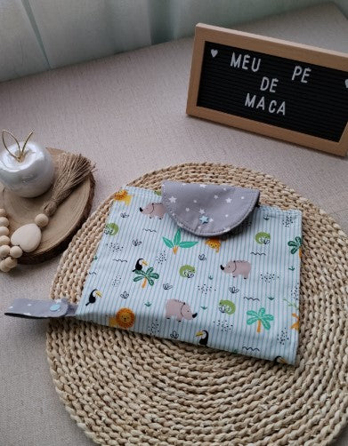 Bolsa 3 em 1 - Animais da Selva - Meu Pé de Maçã 