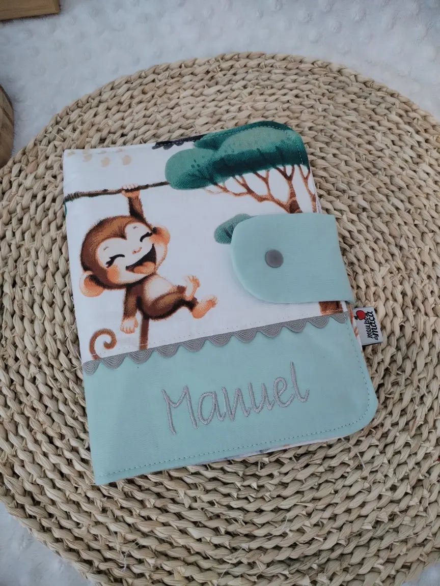 Atenção aos Detalhes - Porta Documentos do Bebé - Personalizado Meu Pé de Maçã