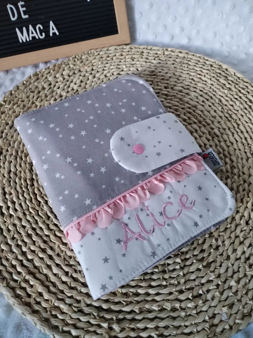 Atenção aos Detalhes - Porta Documentos do Bebé - Personalizado Meu Pé de Maçã