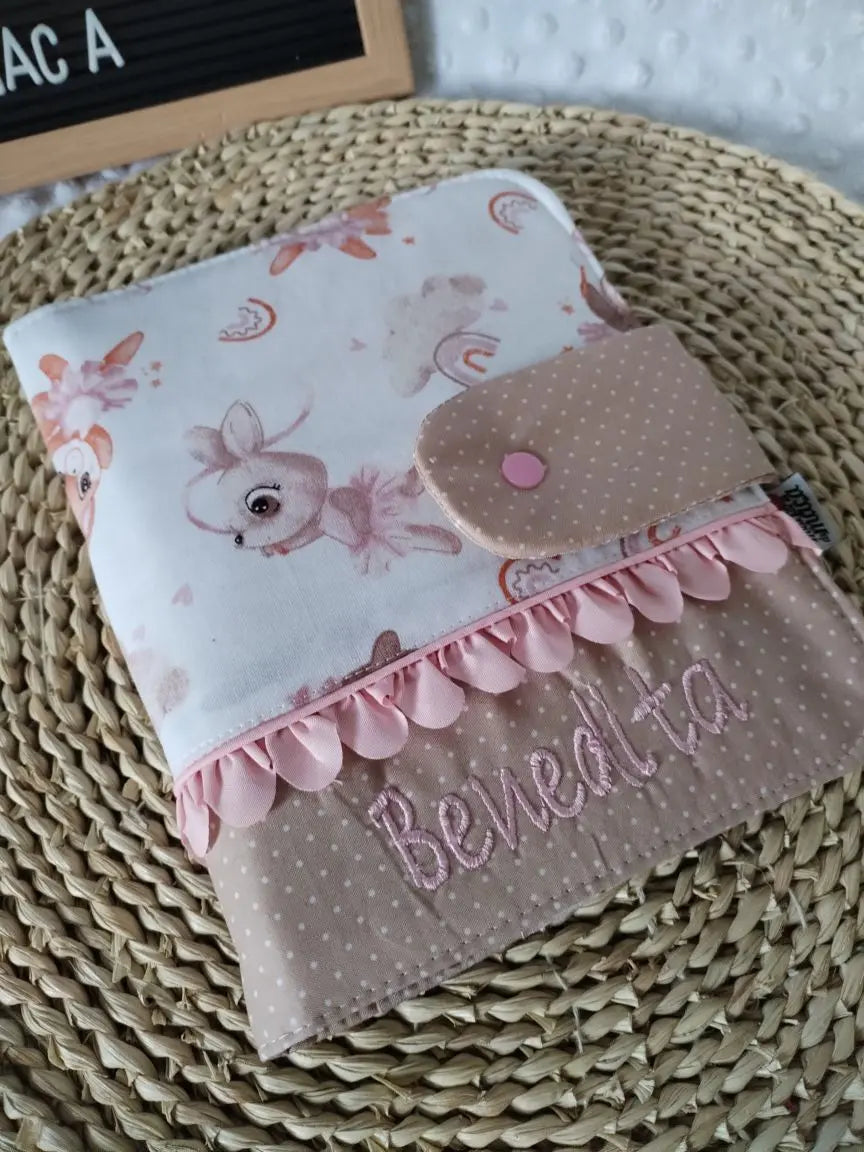 Atenção aos Detalhes - Porta Documentos do Bebé - Personalizado Meu Pé de Maçã