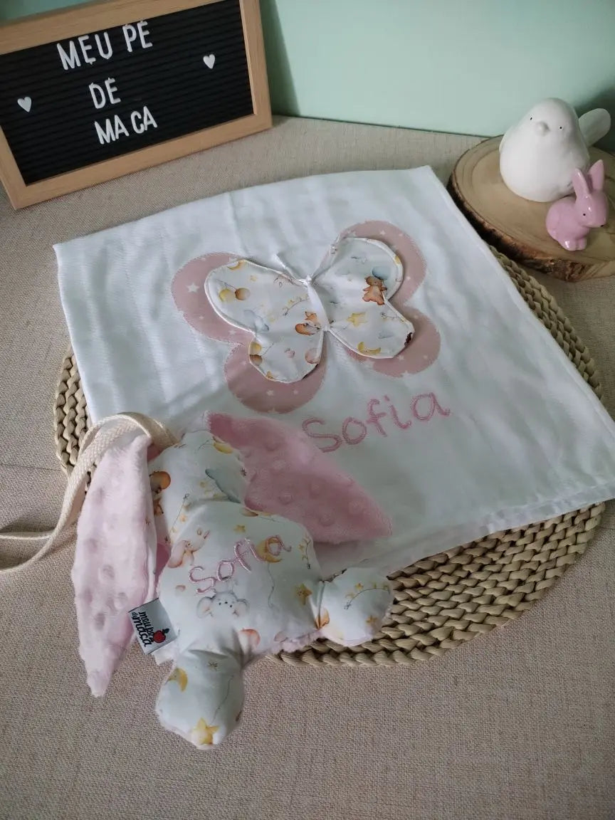 Fralda Borboleta Meu Pé de Maçã
