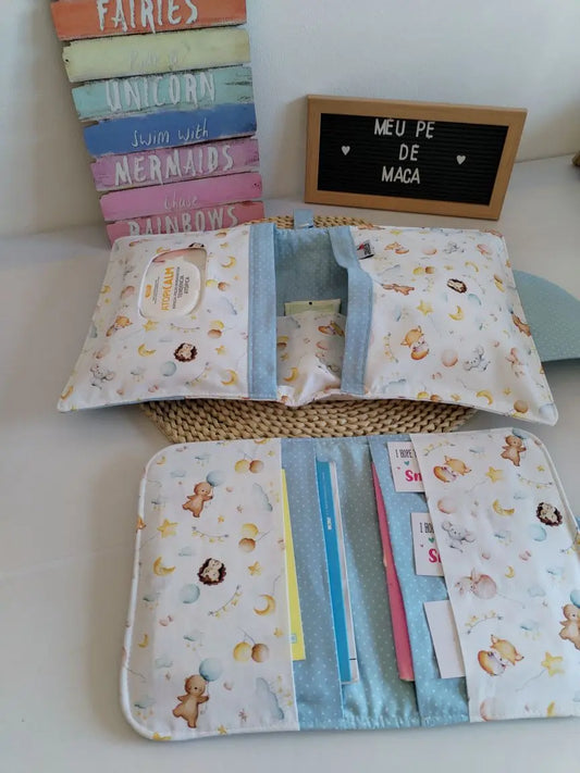 Pack Pronto a Sair - Bolsa 3 em 1 e Porta Documentos Meu Pé de Maçã