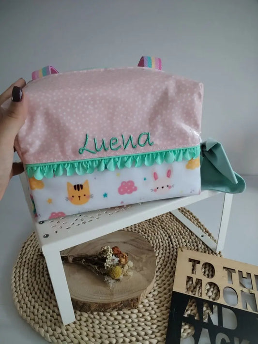 🍎 Lancheira plastificada personalizável Meu Pé de Maçã