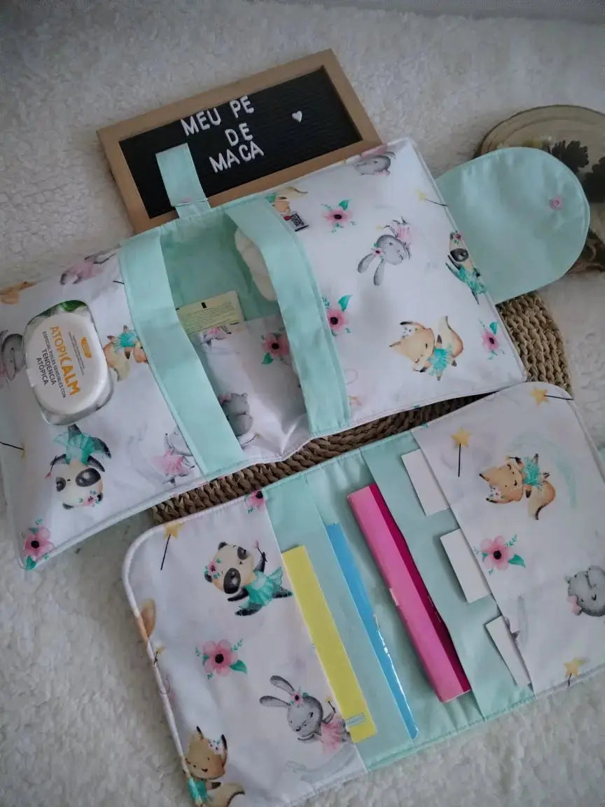 Pack Pronto a Sair - Bolsa 3 em 1 e Porta Documentos Meu Pé de Maçã