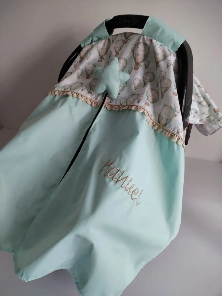 Tapa-ovinho personalizável com abertura à frente Meu Pé de Maçã