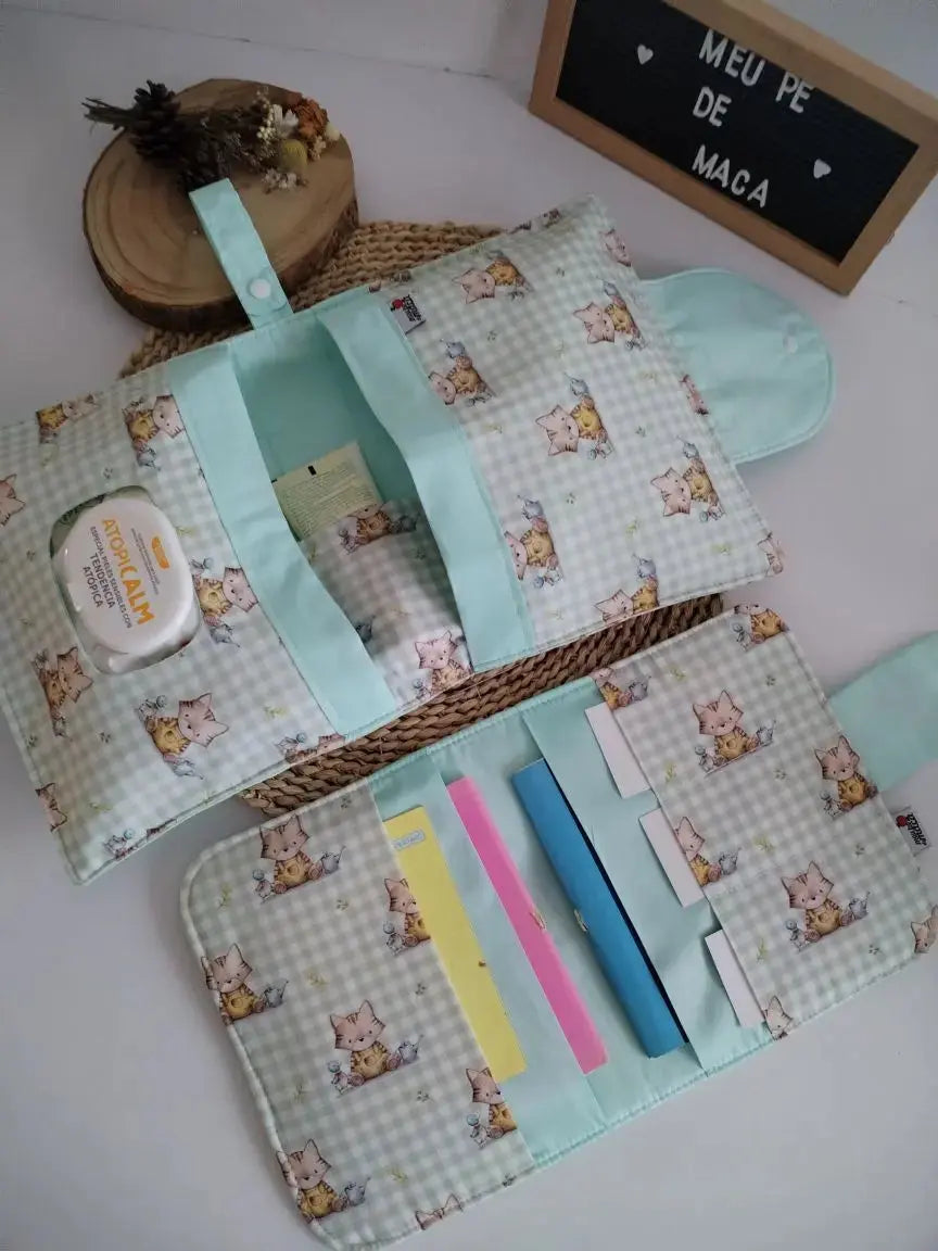 Pack Pronto a Sair - Bolsa 3 em 1 e Porta Documentos Meu Pé de Maçã